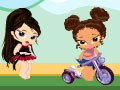 Bratz Babyz: eksplore Mall yo jwe sou entènèt