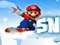 Mario Snow Fun yo jwe sou entènèt