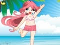 Little Winx nan Beach yo jwe sou entènèt