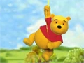 Winnie a Pooh boul yo jwe sou entènèt