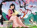 Princess mulan tèt yo jwe sou entènèt